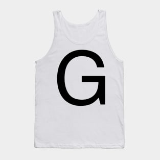 Helvetica G Tank Top